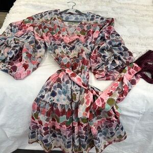Alexis floral Dress size L